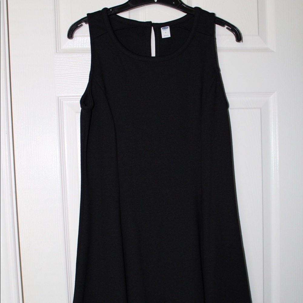 Black Old Navy Sleeveless Black Dress